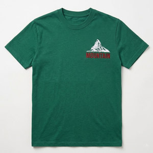 T-shirt en tricot brodé au design classique, tissu lisse, séchage rapide, respirant, parfait pour les événements décontractés, les voyages, les activités de plein air - Product Image 1