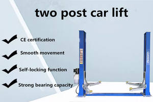 4T 2 post ascenseur de voiture deux poste élévateur double colonne Elevador de poste doble voiture d'occasion atelier plancher double face manuel unloc - Product Image 6