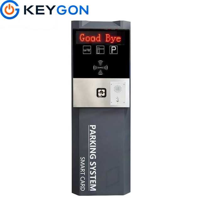 Qigong Stainless Steel TCP/IP Car Parking Barrier Access Control Automatic Payment Barrier Commercial/Parking Lot Management