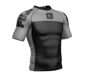 Short Sleeve Rash Guards Men UV Protection Surf Rashguard <b>Swim</b> Shirts - Product Image 1