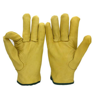 Guantes de trabajo de seguridad Piel de oveja Guantes de trabajo para hombres Guantes de conducción de protección de seguridad - Product Image 2
