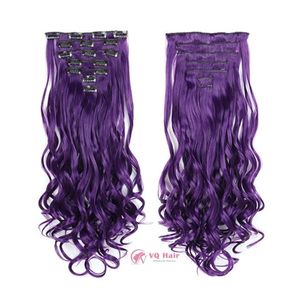 Meilleure qualité d'usine extensions de cheveux humains crus vietnamiens de nombreuses couleurs disponibles-Clip dans les extensions de cheveux en gros - Product Image 5