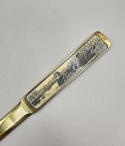 Abridor de letras de latón grabado en latón AK en pieza de lujo con acabado pulido para decoración de oficina/artículo de vajilla - Product Image 6