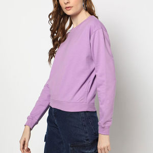 Sudadera transpirable de poliéster de punto de secado rápido para mujer, nuevo diseño de alta calidad, informal, superventas - Product Image 5