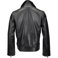 Veste en cuir véritable pour homme, hiver, personnalisable, imperméable, streetwear, haute qualité, sur mesure