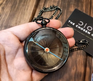 Brújula de latón para senderismo, camping, artículo de regalo antiguo, brújula de decoración del hogar - Product Image 6