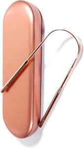 Sustainable Copper <b>Tongue</b> <b>Cleaner</b> For Plastic Free Oral Hygiene And Environment Friendly Lifestyle - Product Image 3