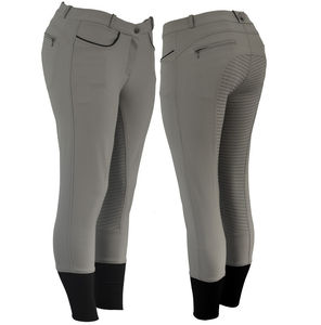 2023 fábrica ecuestre al por mayor pantalones de montar a caballo mujeres agarre completo silicona medias de montar clásico Jodhpurs pantalones personalizados - Product Image 4