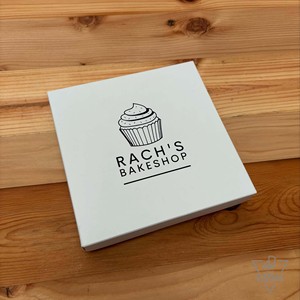 กล่องกระดาษลายการ์ตูนสีขาวเป็นมิตรต่อสิ่งแวดล้อมสำหรับเบเกอร์ชอปเลมอนหมอกควันและคุ้กกี้รสแตงโม - Product Image 2