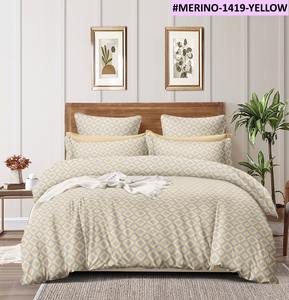 Parure de draps King Size 130GSM en tissu doux et lisse, confortable, durable, de haute qualité, literie haut de gamme - Product Image 5