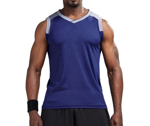 DÉBARDEUR HOMME 100% POLYESTER LOGO PERSONNALISÉ CHIFFRES ET LETTRES IMPRIMÉ SUBLIMATION - Product Image 1