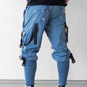 Techwear กางเกงอเนกประสงค์สำหรับผู้ชายเสื้อผ้าแนวสตรีทในเมืองเสื้อผ้าแฟชั่นคาร์โก้แนวยุทธวิธีสวมใส่สบายกางเกงอรรถประโยชน์คุณภาพระดับพรีเมียม - Product Image 6