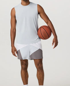 Débardeur de haute qualité pour hommes pour le sport Collection de course d'été Respirant O-Neck Quick Dry Fitness Wear Casual Style Hood Gym - Product Image 3