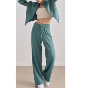 Chándales deportivos de Fitness de diferentes colores, 3 piezas, pantalones transpirables para mujer, chándales con estampado bordado de peso pesado - Product Image 2