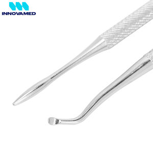 Kit d'élimination des ongles incarnés en acier inoxydable, curettes et limes de podologie, ensemble d'outils de pédicure à double extrémité par INNOVAMED - Product Image 6