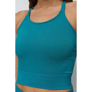 Seamless Cross Strap Crop <b>Top</b> - Product Image 3
