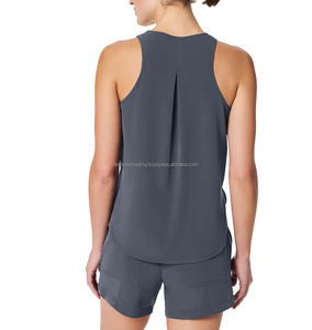 Camisetas sin mangas de mujer de alta calidad hechas a medida en estilo cómodo con precios asequibles Camiseta sin mangas de mujer Premium - Product Image 2