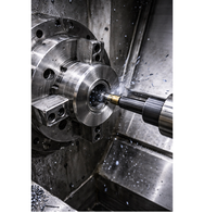 Embouts de rouleaux de convoyeur en acier inoxydable usinés par CNC, logement de roulement pour rouleaux de renvoi robustes, pièces de précision