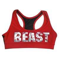 Soutien-gorge de sport pour femmes, dos nageur, vêtements de yoga, soutien-gorge de sport rose pour femmes, résistant aux chocs, production d'usine écologique et durable.
