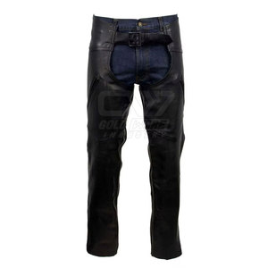 Bon marché, chaps en cuir confortables et respirants pour hommes, vente en gros de chaps en cuir de dernière conception pour adultes - Product Image 4