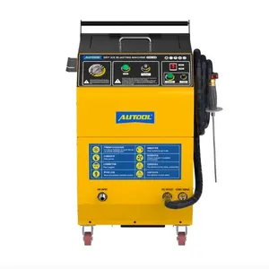 HTS708 Updated Dry Ice Blast Cleaning Machine Engine Throttle Carbon Cleaner Crusher Pressure Washer machine 110V/220V