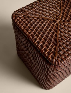 Caja de Almacenamiento Cúbica Estructurada de Ratán, Caja de Almacenamiento Hecha a Mano, Ecológica, Natural, Decoración para el Hogar, Venta al por Mayor desde Vietnam - Product Image 4