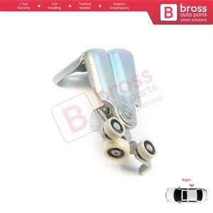 ชุดลูกล้อประตูบานเลื่อนด้านขวา BDP1659 สำหรับ Jumper Relay Peugeot Boxer Ducato MK3 250 ปี 2006 ขึ้นไป 1344234080 - Product Image 5