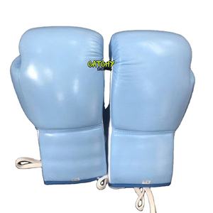 Gants de boxe en cuir à logo imprimé, personnalisables, de qualité supérieure, produit très vendu - Product Image 3