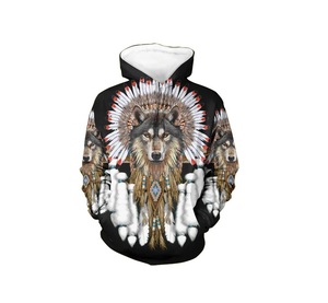 Sudadera con capucha de algodón para hombre, ropa personalizada para exteriores, ropa de calle, venta al por mayor - Product Image 3