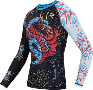 Rashguard MMA de haute qualité pour hommes et femmes avec shorts, fabriqué dans la meilleure qualité, disponible dans toutes les couleurs, ensemble BJJ et grappling - Product Image 3