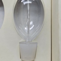 Globes en verre soufflé à la main transparents en forme de goutte d'eau pour Hanouka juive - Vente en gros