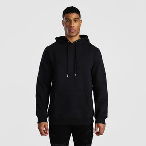 Sweat à capuche en molleton lourd 100% coton de luxe pour homme, impression 3D personnalisée, taille surdimensionnée 3XL, hiver, écologique - Product Image 2