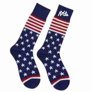 Wholesale Men's Cotton Crew <b>Socks</b> Solid Colorful Custom Logo Knitted Technique for <b>Winter</b>-Low MOQ - Product Image 2