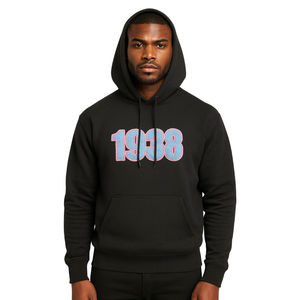 1938แจ็คแอนด์จิลออฟอเมริกาสีดำเสื้อฮู้ดสวมหัวผ้ากำมะหยี่ปักลายสีฟ้าเสื้อผ้าสำหรับองค์กรซีวิคและมืออาชีพ - Product Image 1