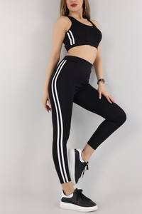 Stylish Custom logo Custom Design Seamless Gym Wear Workout Clothing Crop Top Product Durable Yoga <b>Set</b> - Product Image 2