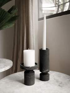 Heavyweight <b>Marble</b> <b>Candle</b> Holder with Secure Placement Handmade & Eco-Friendly for Christmas & Easter Decor Modern Design - Product Image 4
