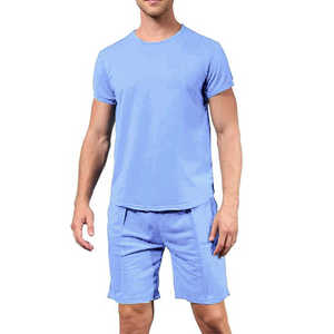 Chándal corto de otoño vendedor al por mayor conjunto de chándal tecnológico para hombre, ropa deportiva para correr con logotipo personalizado - Product Image 3