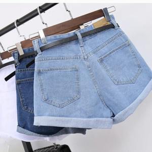 2025 nouveau été jean Shorts pour femmes décontracté lavé femmes Shorts Premium personnalisé élégant Denim Shorts - Product Image 4