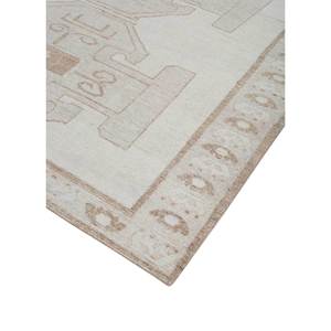Tapis en laine Thyme Ivory à motifs géométriques et abstraits pour la maison, le salon, le couloir, l'entrée, modèle puzzle rectangulaire - GS-44 - Product Image 2