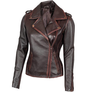 เสื้อแจ็กเก็ตมอเตอร์ไซค์สำหรับผู้หญิงเสื้อแจ็กเก็ตมอเตอร์ไซค์หนังสินค้าใหม่2023 - Product Image 6