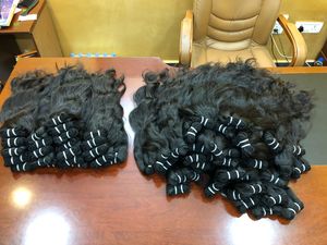 Extensiones de Cabello Virgen Remy de Alta Calidad, Tejidas a Mano por Donantes Indios, Sin Caída, Pre-Adheridas, para una Cabeza Completa, Onduladas y Lisas - Product Image 4