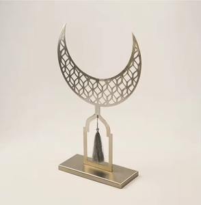 Figurine de gymnastique en métal élégante, objet de table sculptural, accent unique, intérieurs modernes, espaces de bureau, décoration inspirée du fitness - Product Image 2