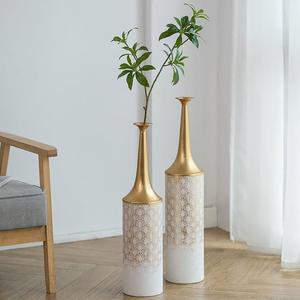 Pot de vase à fleurs moderne de luxe utilisé pour la vaisselle de fête de mariage à la maison - Product Image 5