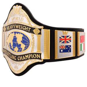 1986 Championship Legacy Title Belt Retro de alta calidad personalizable tamaño adulto para MMA Karate Wrestling otras artes marciales - Product Image 2