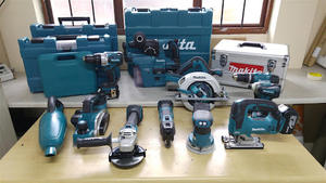 TOUT NEUF Kit combiné perceuse et visseuse à chocs, outils électriques, 17 pièces, kit combiné 18V, articles originaux uniquement - Product Image 4