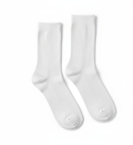 Chaussettes longues pour femmes StrideBloom, mélange de coton, tricot extensible, coupe régulière, conçues pour un confort tout au long de la journée - Product Image 5