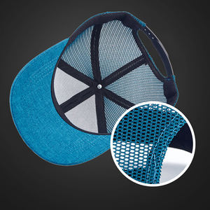 .หมวกกอล์ฟแบบนิ่มสำหรับผู้ชายที่มีตาไก่ระบายอากาศบังแดดดีไซน์คลาสสิกสำหรับการเดินออกกำลังกาย - Product Image 2