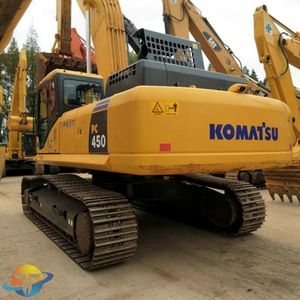 รถขุดตีนตะขาบ Komatsu PC450-7EO มือสอง คุณภาพสูงสุด พร้อมเครื่องยนต์ Cummins ชิ้นส่วนหลัก ได้แก่ มอเตอร์ เกียร์ ปั๊ม ราคาถูก - Product Image 5