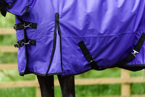 Manta de Invierno para Caballos de Alta Calidad, Transpirable, Impermeable, Rellena de Algodón, para Carreras - Product Image 6