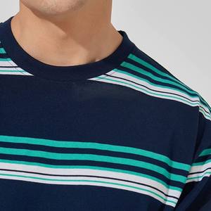 Último Diseño Casual de Color Sólido para Hombre, Hombros Caídos, Corte Holgado, 100% Algodón Tejido, Ecológico, de Secado Rápido, Transpirable y Duradero - Product Image 6